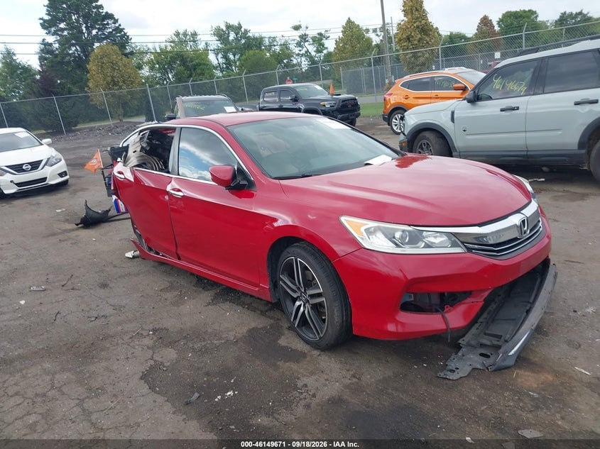 2016 HONDA ACCORD SPORT | 1HGCR2F51GA145619 | UPCARS