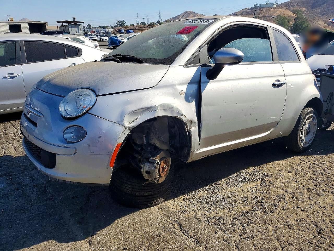 2012 FIAT 500 POP | 3C3CFFAR7CT380235 | UPCARS