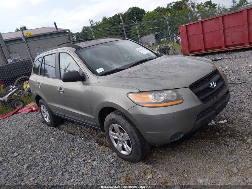 2009 HYUNDAI SANTA FE GLS | 5NMSG73D89H302208 | UPCARS