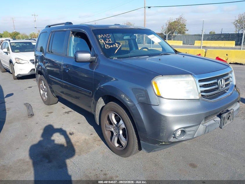 2013 HONDA PILOT EX-L | 5FNYF4H53DB076568 | UPCARS