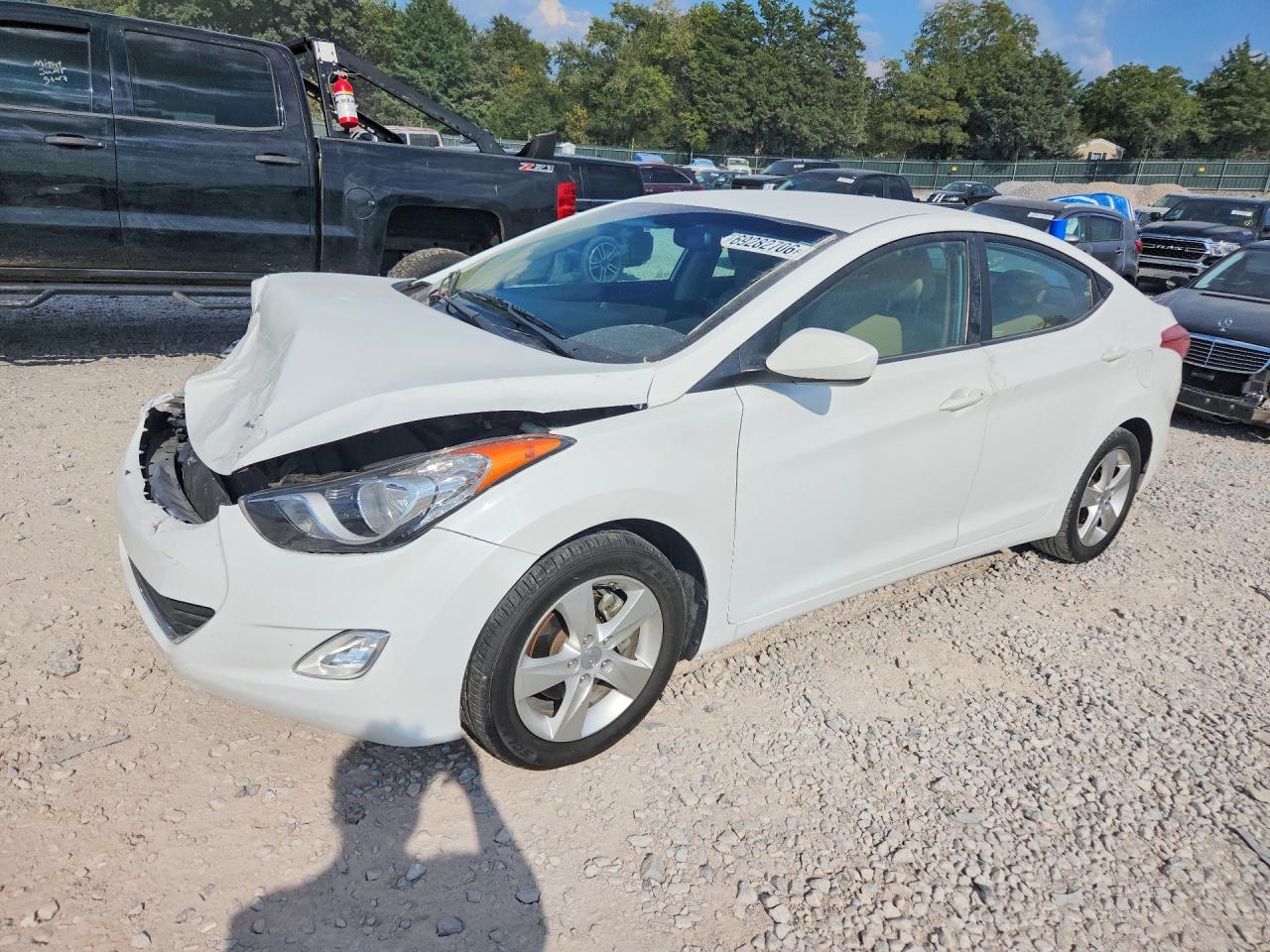 2012 HYUNDAI ELANTRA GLS | 5NPDH4AE2CH083885 | UPCARS
