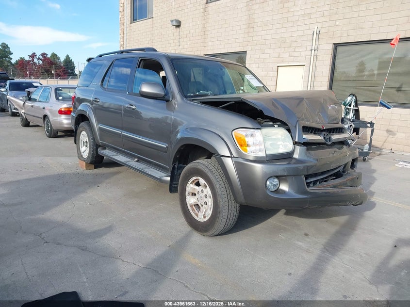 2006 TOYOTA SEQUOIA LIMITED V8 | 5TDZT38A86S273058 | UPCARS