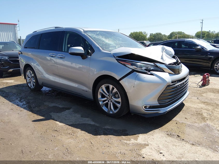 2021 TOYOTA SIENNA PLATINUM | 5TDERKEC5MS067657 | UPCARS