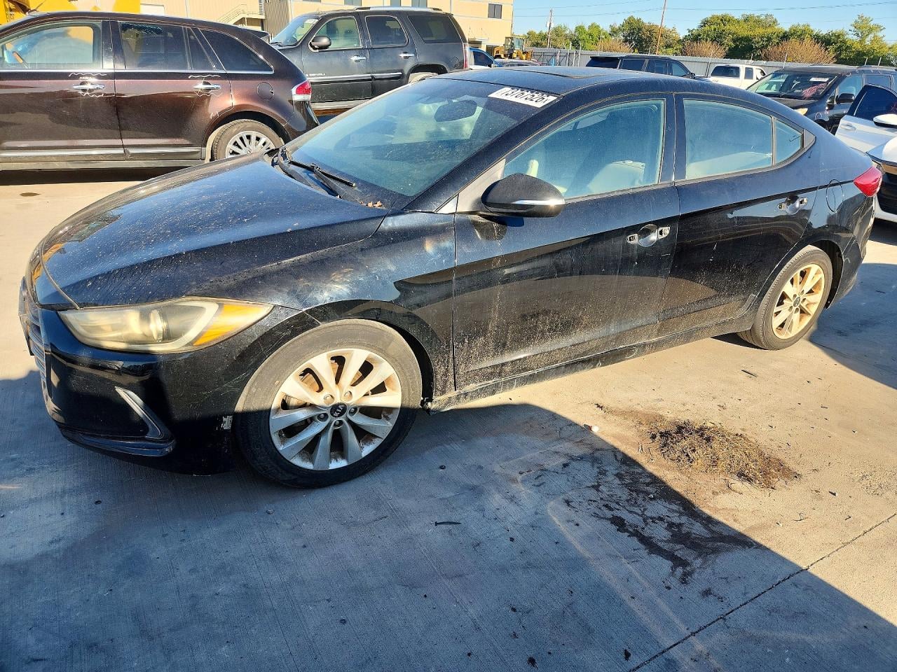 2017 HYUNDAI ELANTRA LIMITED | 5NPD84LF7HH019919 | UPCARS