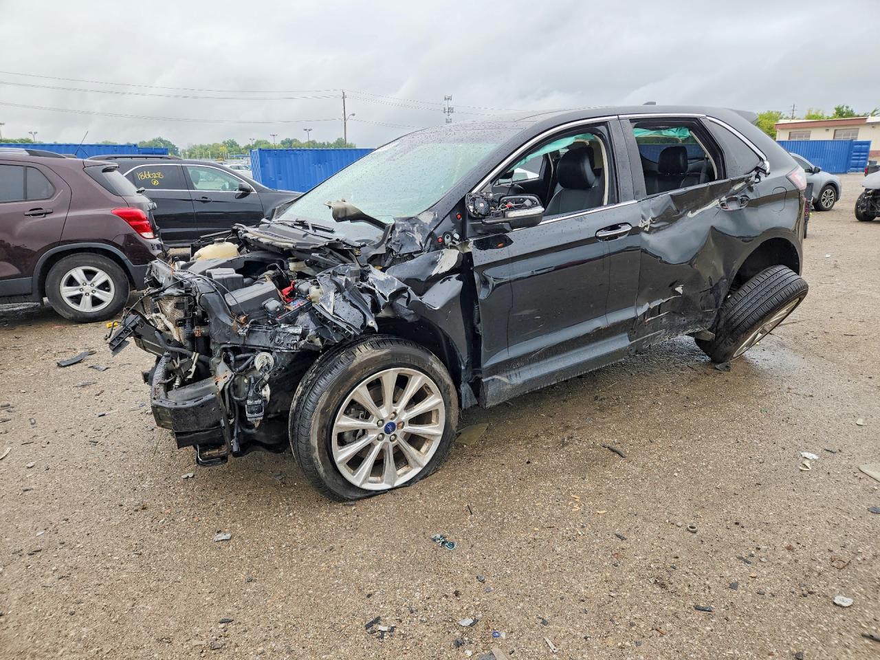 2017 FORD EDGE TITANIUM | 2FMPK4K88HBC60378 | UPCARS