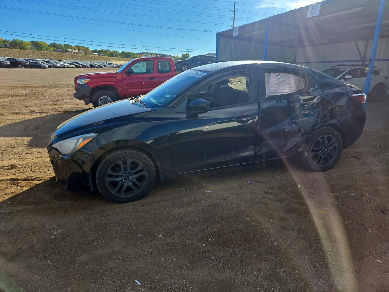 2018 TOYOTA YARIS BASE | 3MYDLBYVXJY318477 | UPCARS