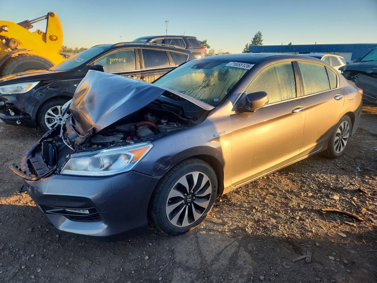 2017 HONDA ACCORD HYBRID EXL | JHMCR6F58HC027383 | UPCARS