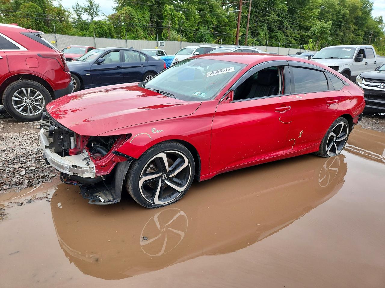 2021 HONDA ACCORD SPORT SE | 1HGCV1F45MA049016 | UPCARS