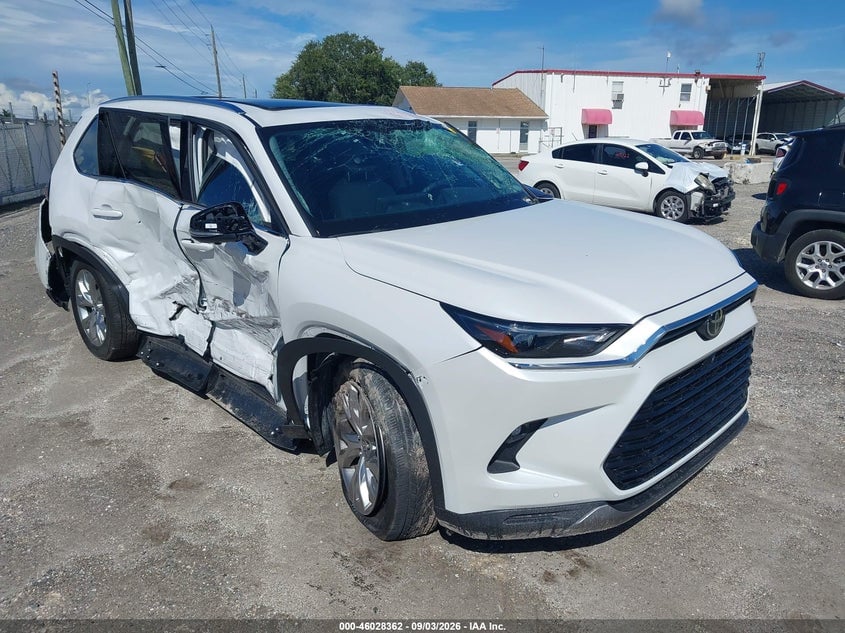 2026 TOYOTA GRAND HIGHLANDER LIMITED | 5TDAAAA5XTS035731 | UPCARS