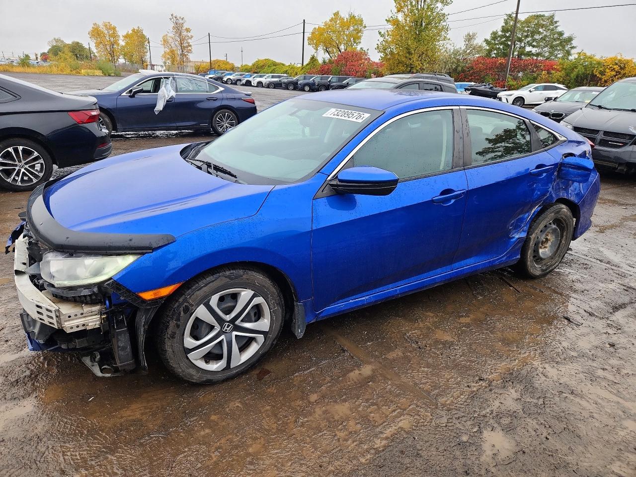 2017 HONDA CIVIC LX | 2HGFC2F50HH016692 | UPCARS