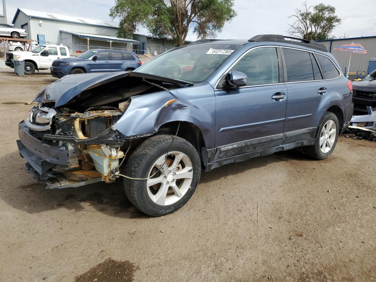 2013 SUBARU OUTBACK 2.5I PREMIUM | 4S4BRCCC9D3284850 | UPCARS