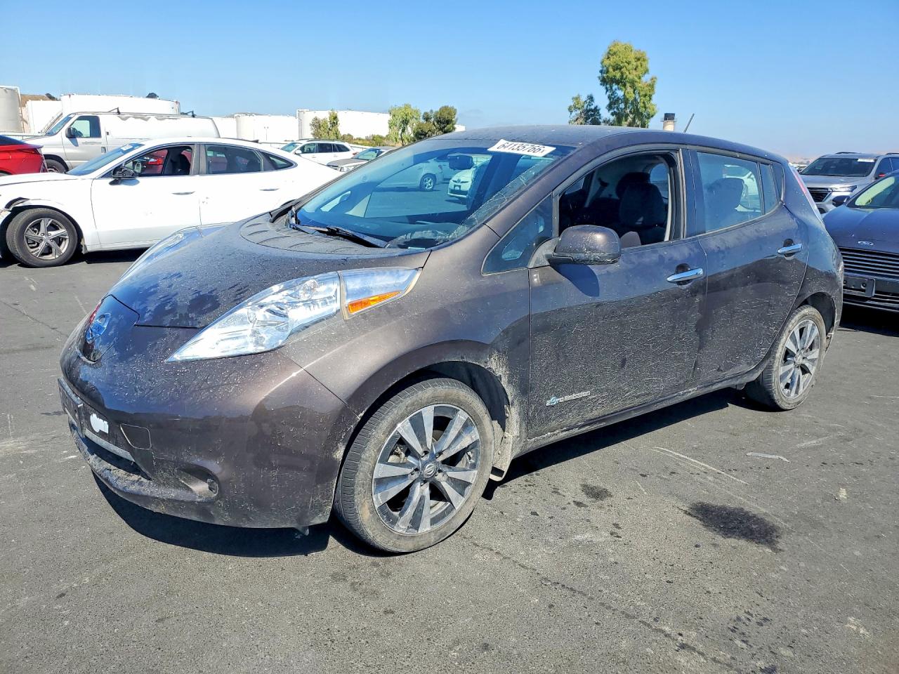 2017 NISSAN LEAF SV | 1N4BZ0CP9HC301891 | UPCARS