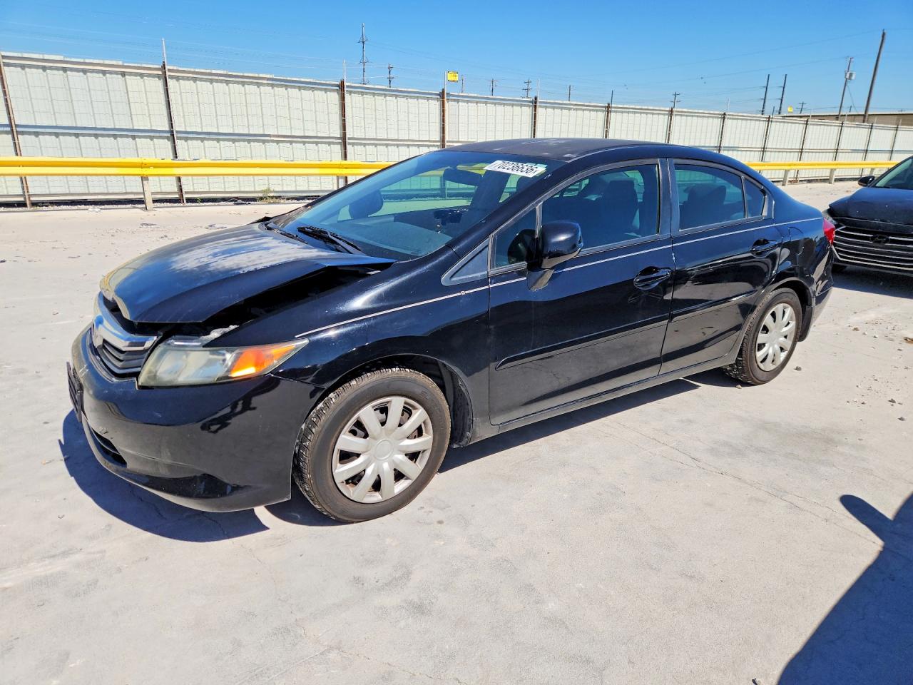 2012 HONDA CIVIC LX | 2HGFB2F50CH597350 | UPCARS