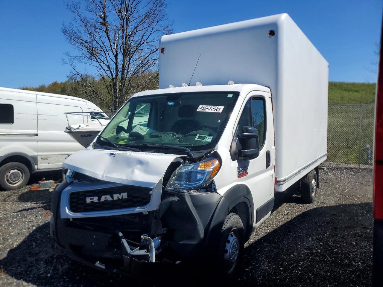 2021 RAM PROMASTER BOX TRUCK | 3C7WRVLG8ME533106 | UPCARS