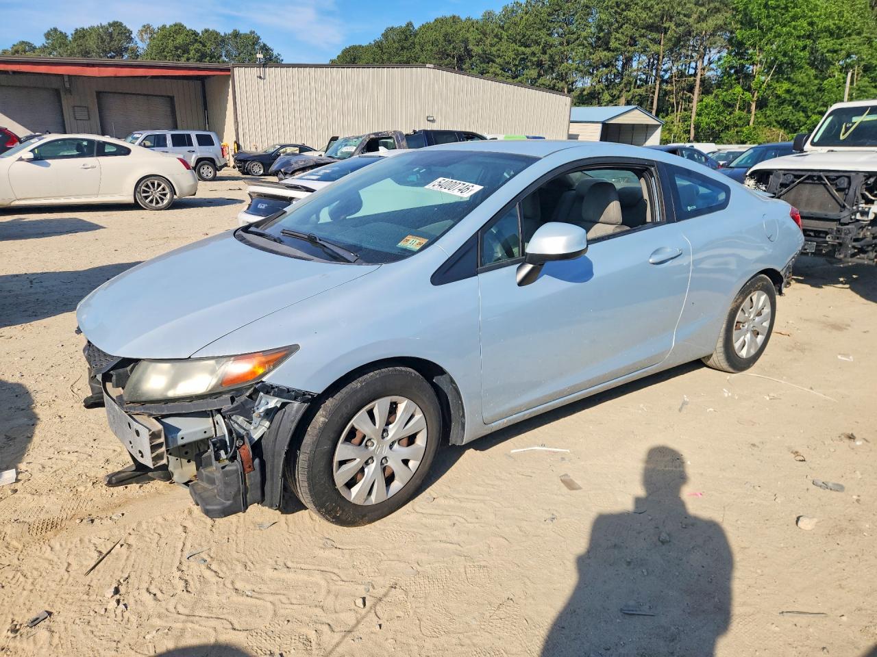 2012 HONDA CIVIC LX | 2HGFG3B52CH512781 | UPCARS