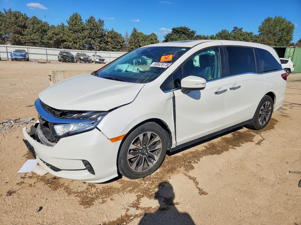 2023 HONDA ODYSSEY EXL | 5FNRL6H68PB029414 | UPCARS