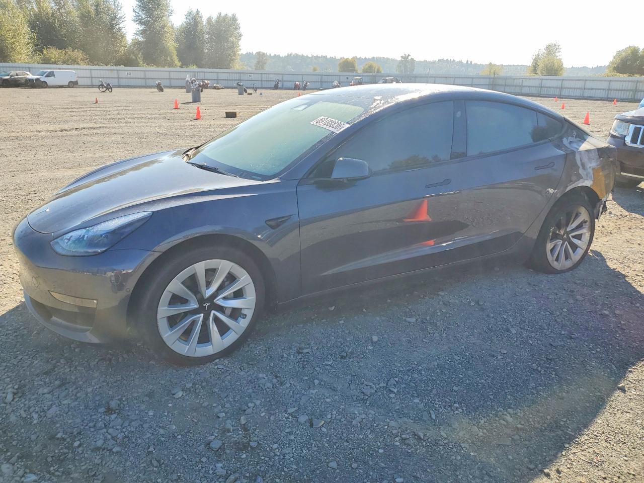 2022 TESLA MODEL 3 | 5YJ3E1EB0NF192981 | UPCARS