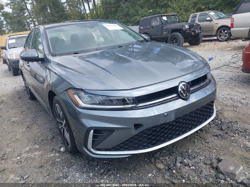 2025 VOLKSWAGEN JETTA 1.5T SE | 3VW7X7BU4SM061206 | UPCARS