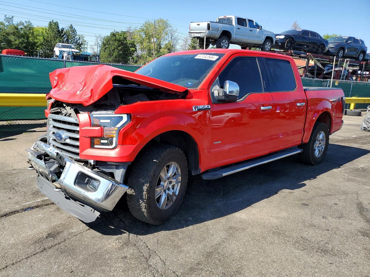 2016 FORD F150 SUPERCREW | 1FTEW1EP6GKE14625 | UPCARS
