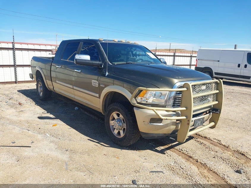 2011 RAM RAM 2500 LARAMIE LONGHORN | 3D7TT2HT0BG625341 | UPCARS