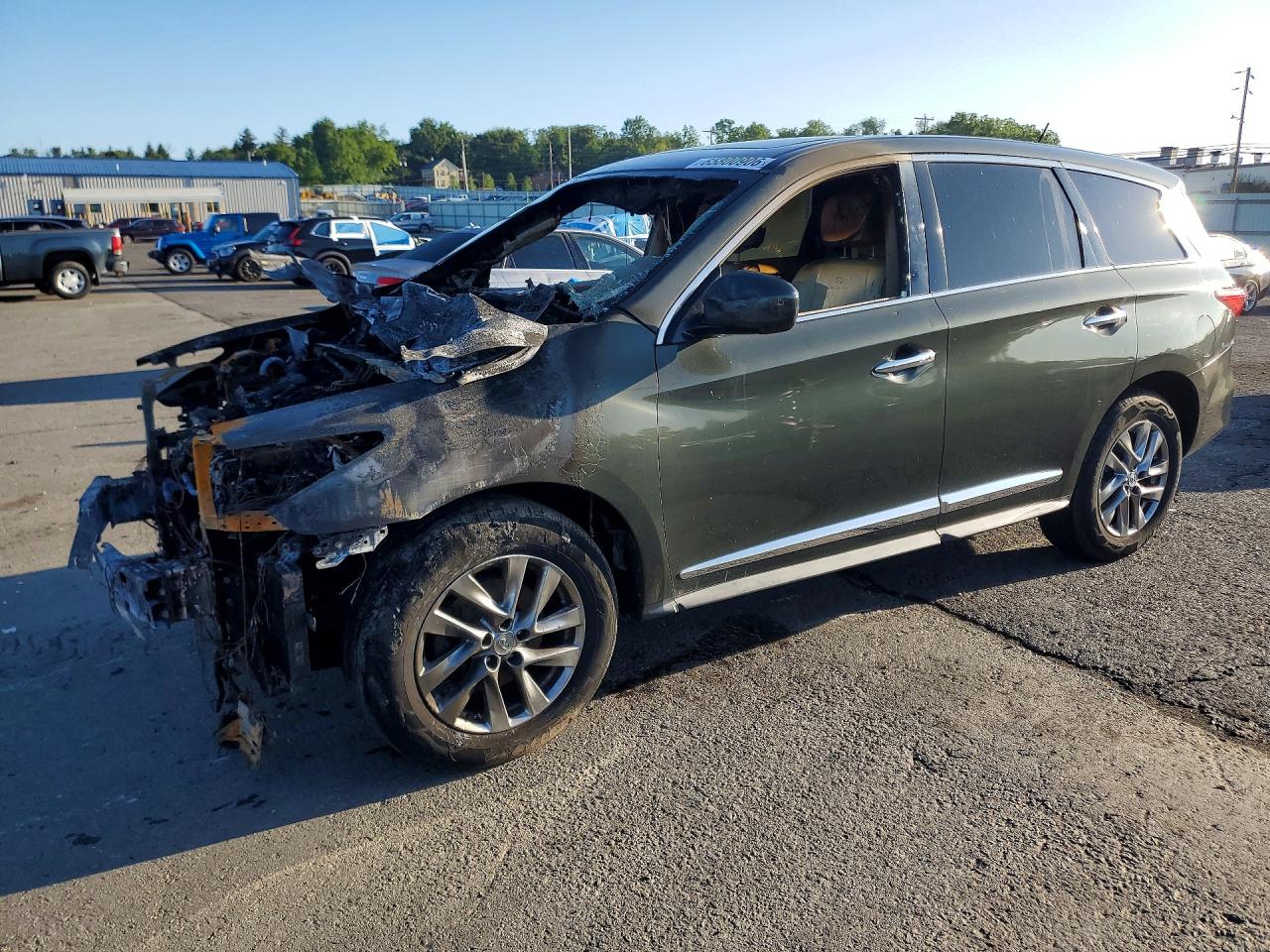 2013 INFINITI JX35 BASE | 5N1AL0MM8DC322054 | UPCARS