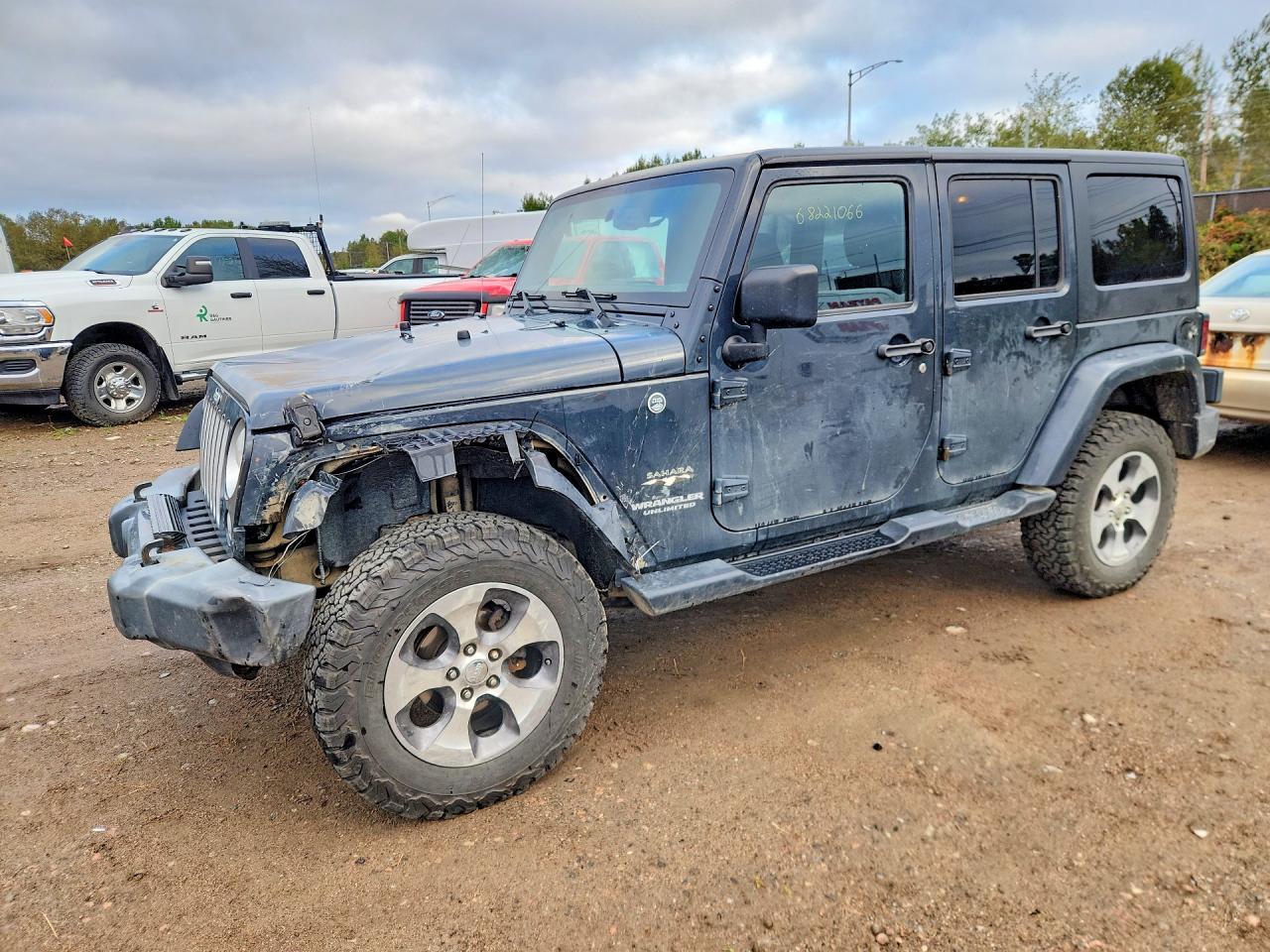 2017 JEEP WRANGLER SAHARA | 1C4BJWEG4HL537558 | UPCARS