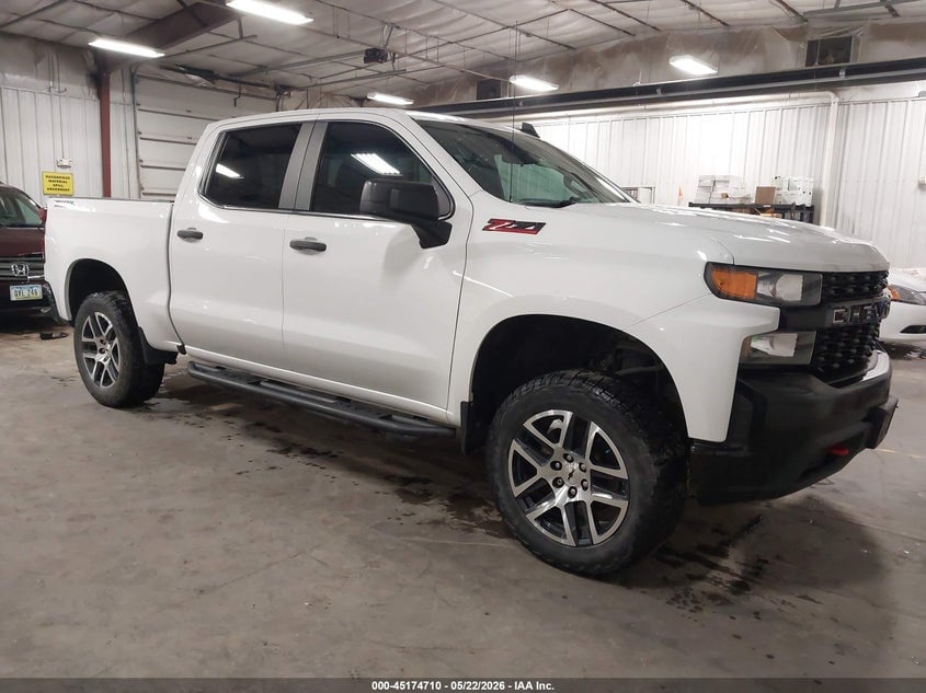 2019 CHEVROLET SILVERADO 1500 CUSTOM TRAIL BOSS | 3GCPYCEF5KG230833 | UPCARS