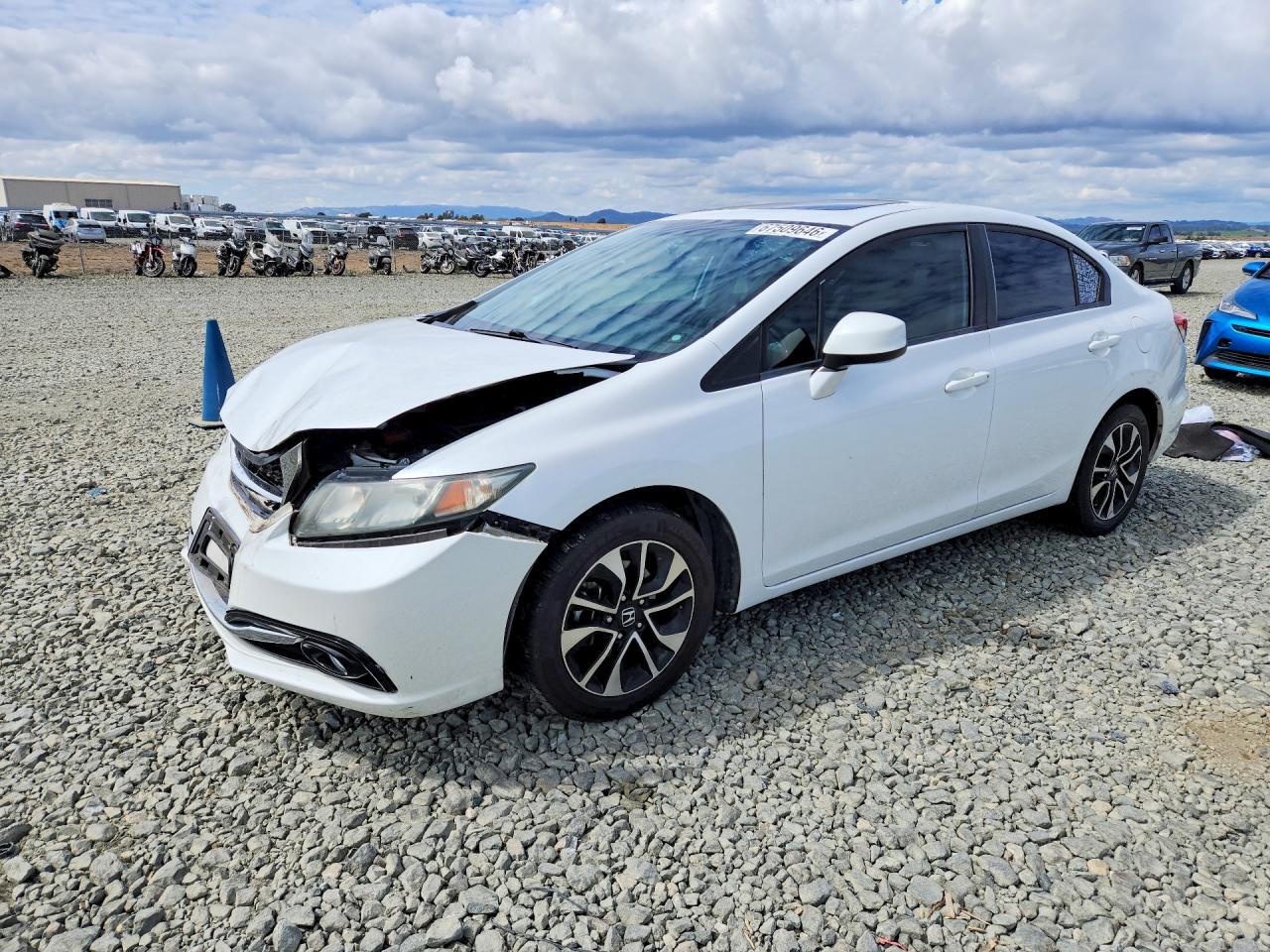 2013 HONDA CIVIC EXL | 19XFB2F94DE248867 | UPCARS