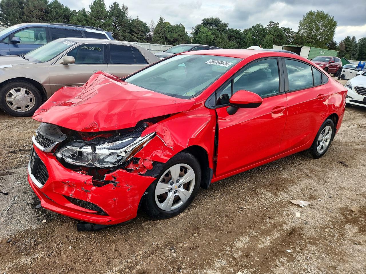 2017 CHEVROLET CRUZE LS | 3G1BC5SM1HS567294 | UPCARS