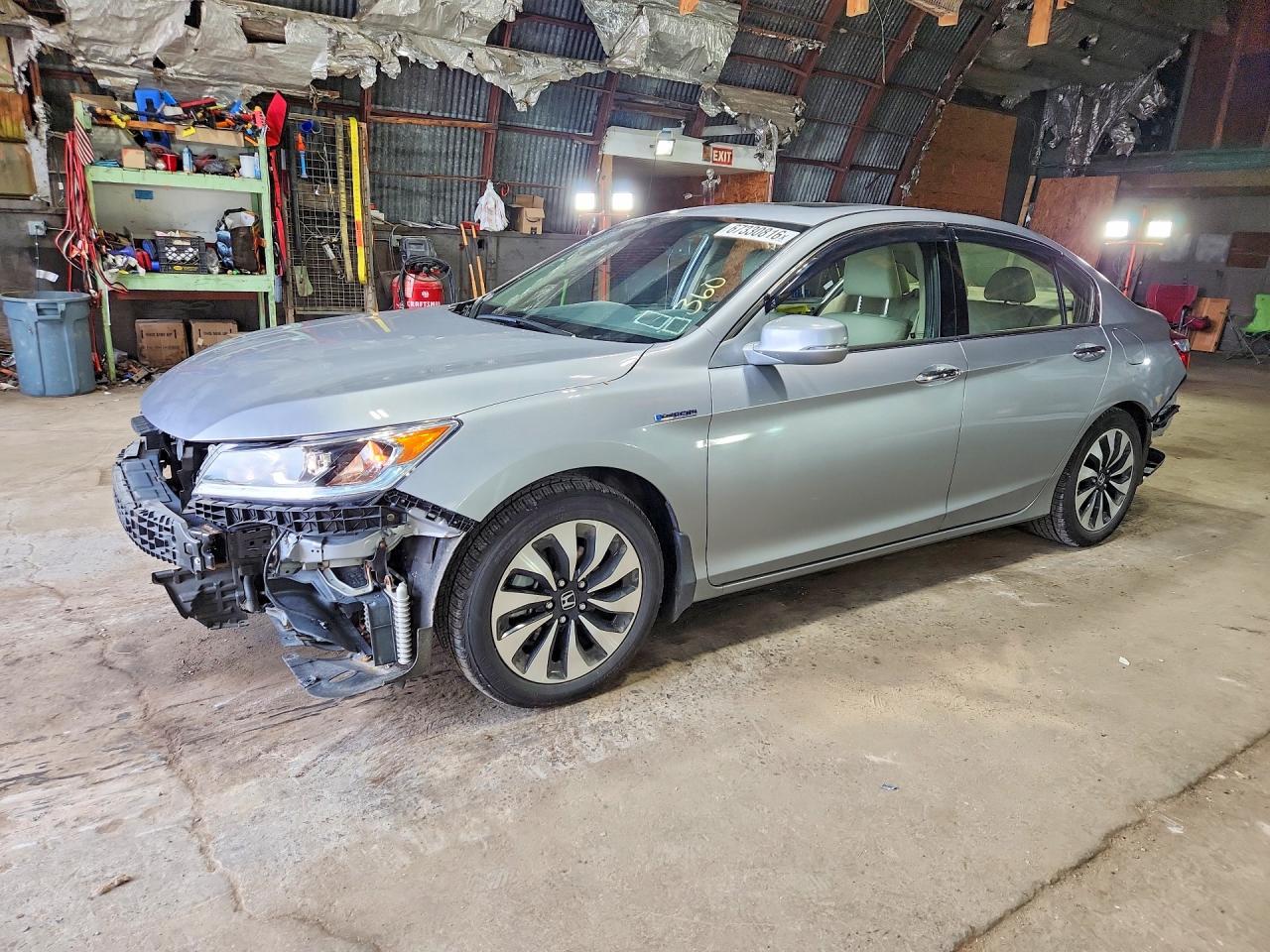 2017 HONDA ACCORD HYBRID EXL | JHMCR6F56HC011652 | UPCARS