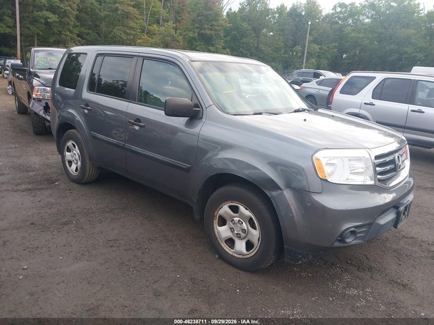 2013 HONDA PILOT LX | 5FNYF4H29DB034671 | UPCARS