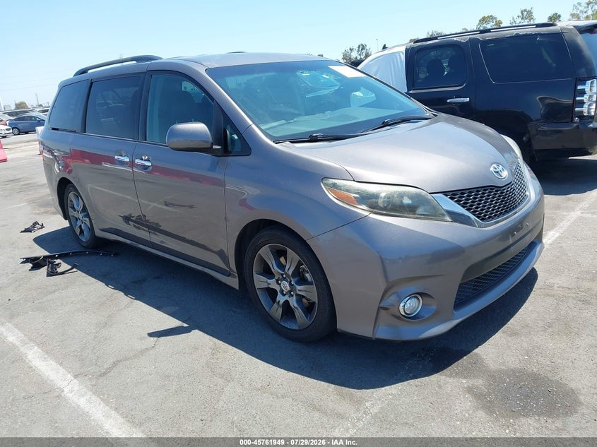 2015 TOYOTA SIENNA SE 8 PASSENGER | 5TDXK3DC5FS644498 | UPCARS