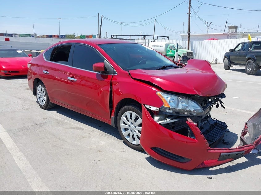 2014 NISSAN SENTRA S | 3N1AB7AP7EL644367 | UPCARS
