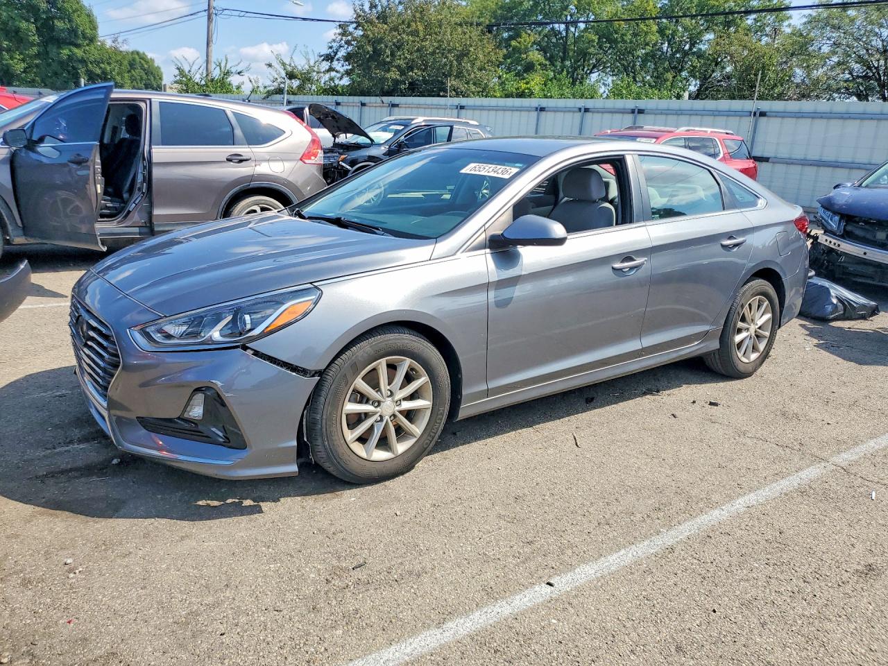 2018 HYUNDAI SONATA SE | 5NPE24AF7JH712780 | UPCARS