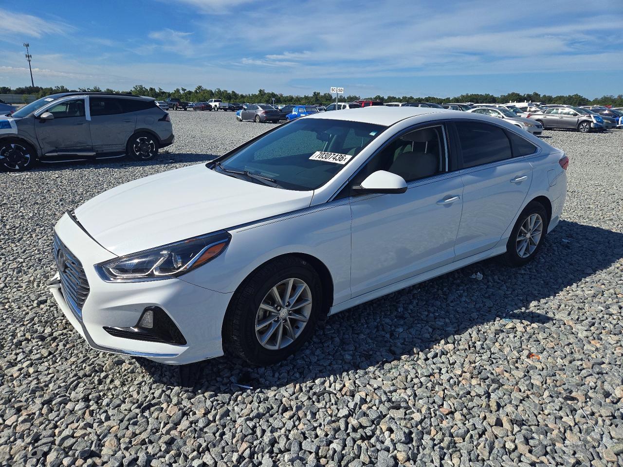 2019 HYUNDAI SONATA SE | 5NPE24AF7KH819474 | UPCARS