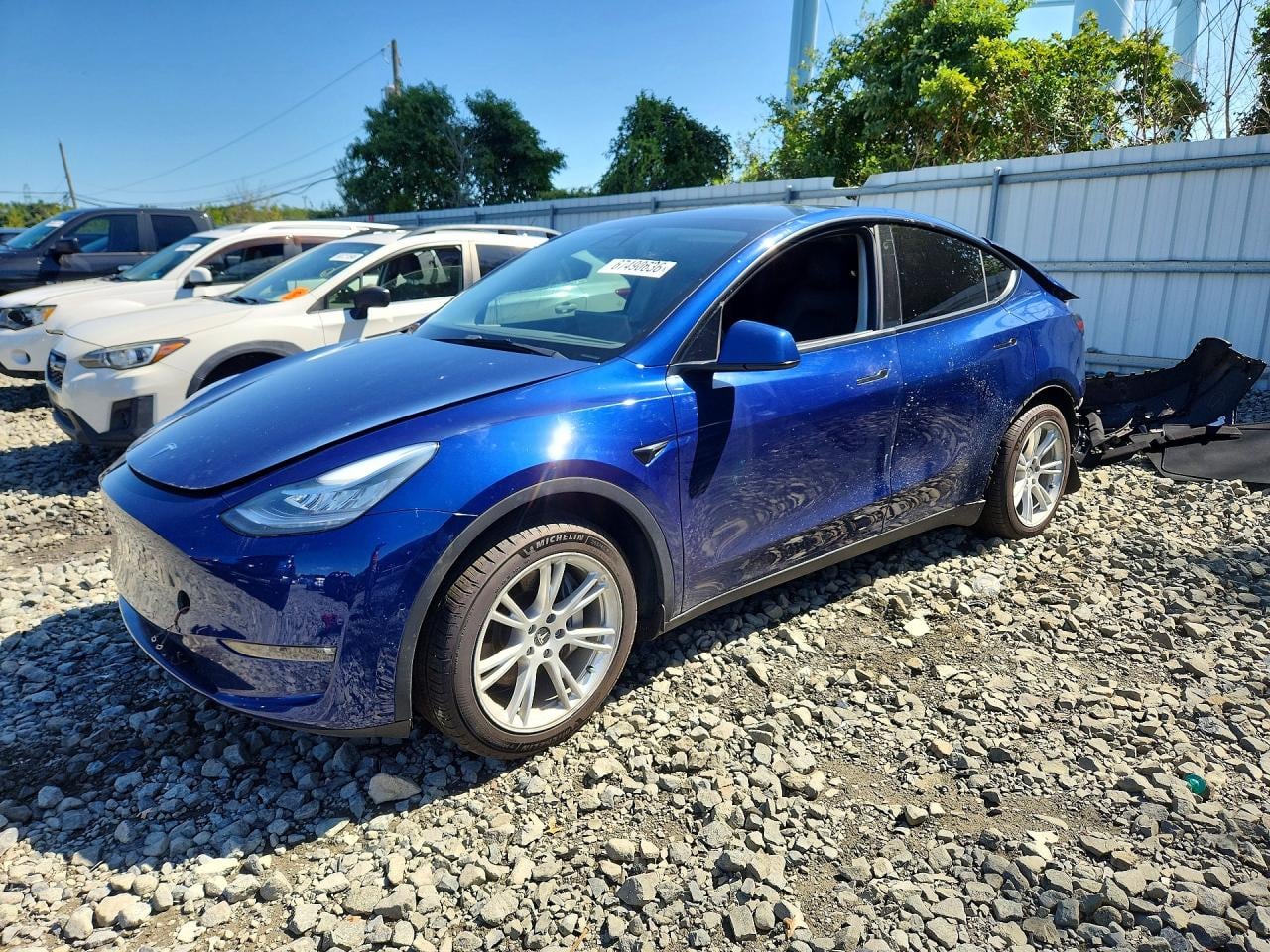2021 TESLA MODEL Y | 5YJYGDEE6MF196804 | UPCARS