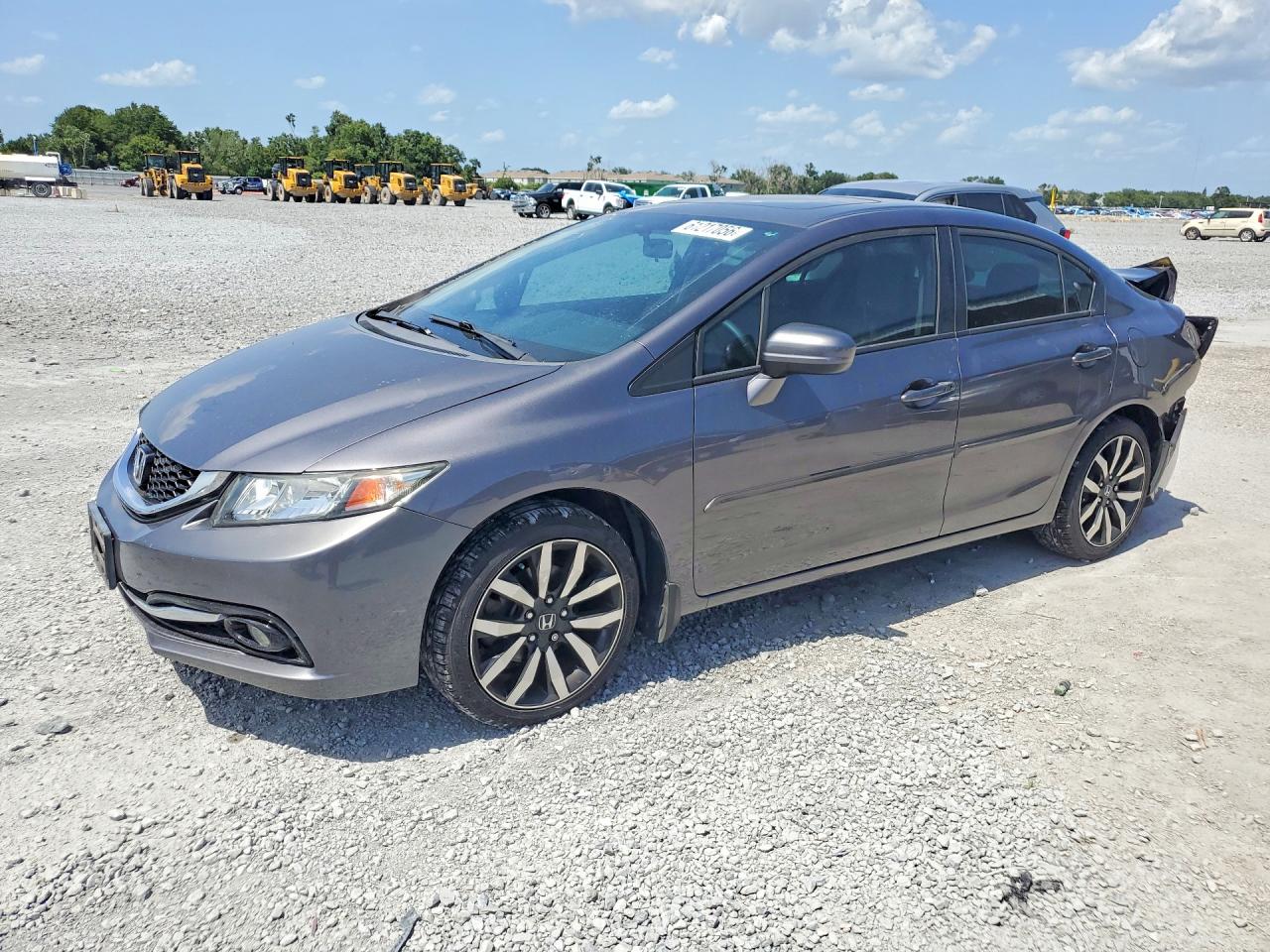 2014 HONDA CIVIC EXL | 19XFB2F9XEE036752 | UPCARS