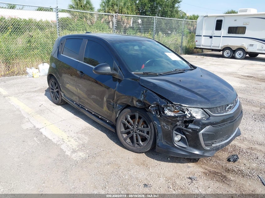 2018 CHEVROLET SONIC LT AUTO | 1G1JD6SB9J4120070 | UPCARS