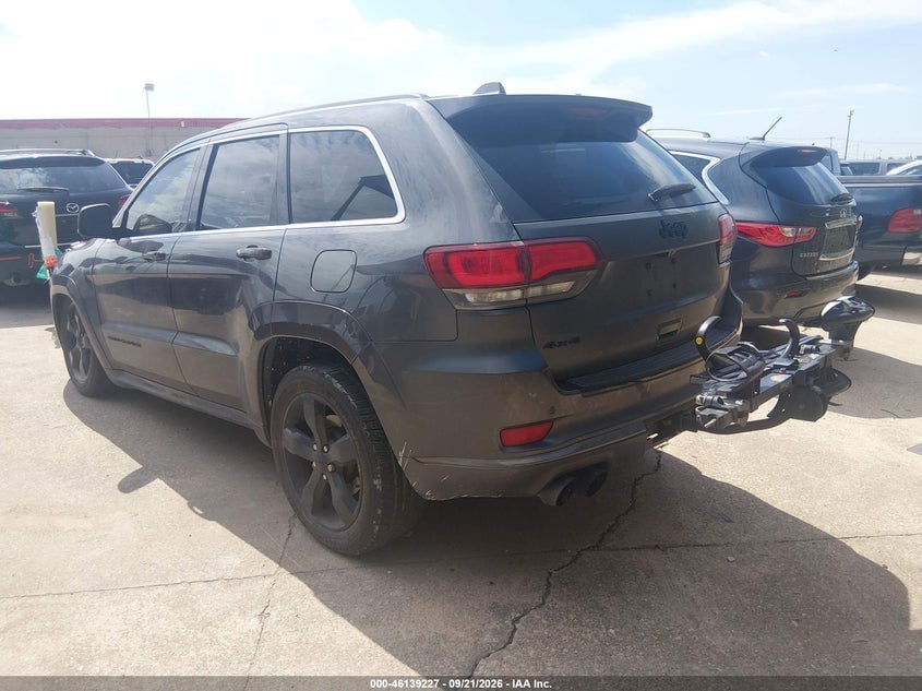 2016 JEEP GRAND CHEROKEE HIGH ALTITUDE | 1C4RJFCT7GC376989 | UPCARS