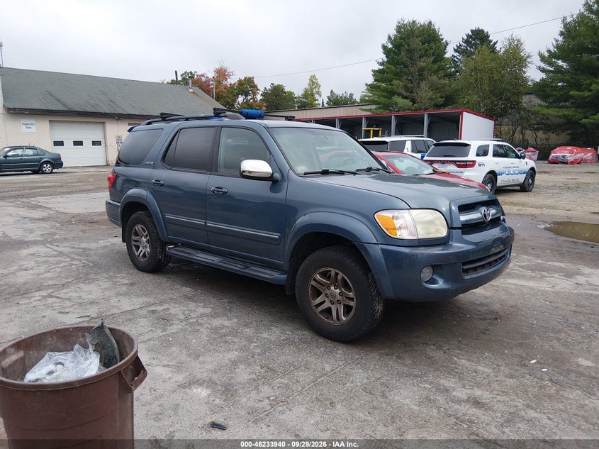 2007 TOYOTA SEQUOIA LIMITED V8 | 5TDBT48A97S290928 | UPCARS