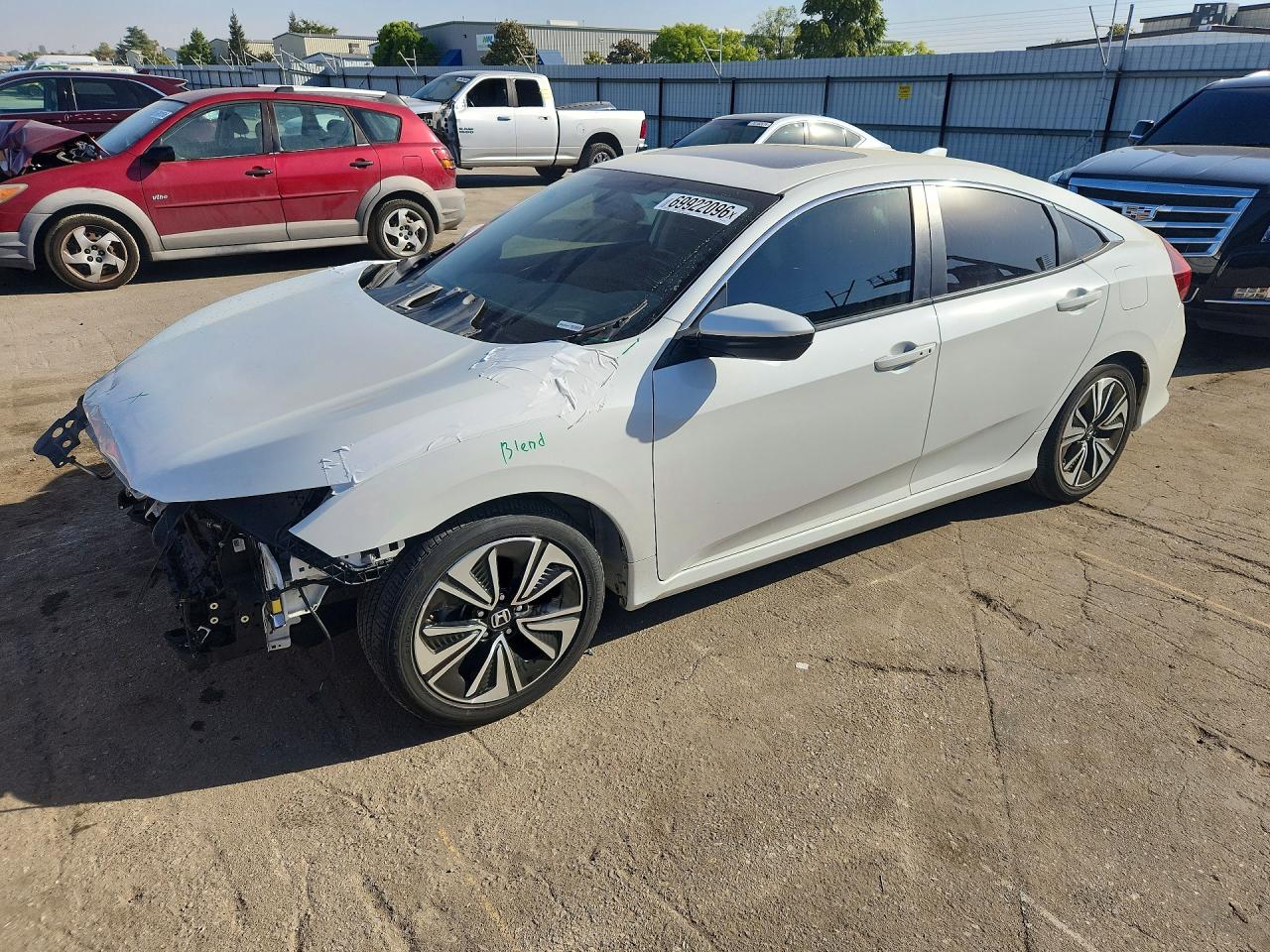 2016 HONDA CIVIC EX | 2HGFC1F31GH656708 | UPCARS