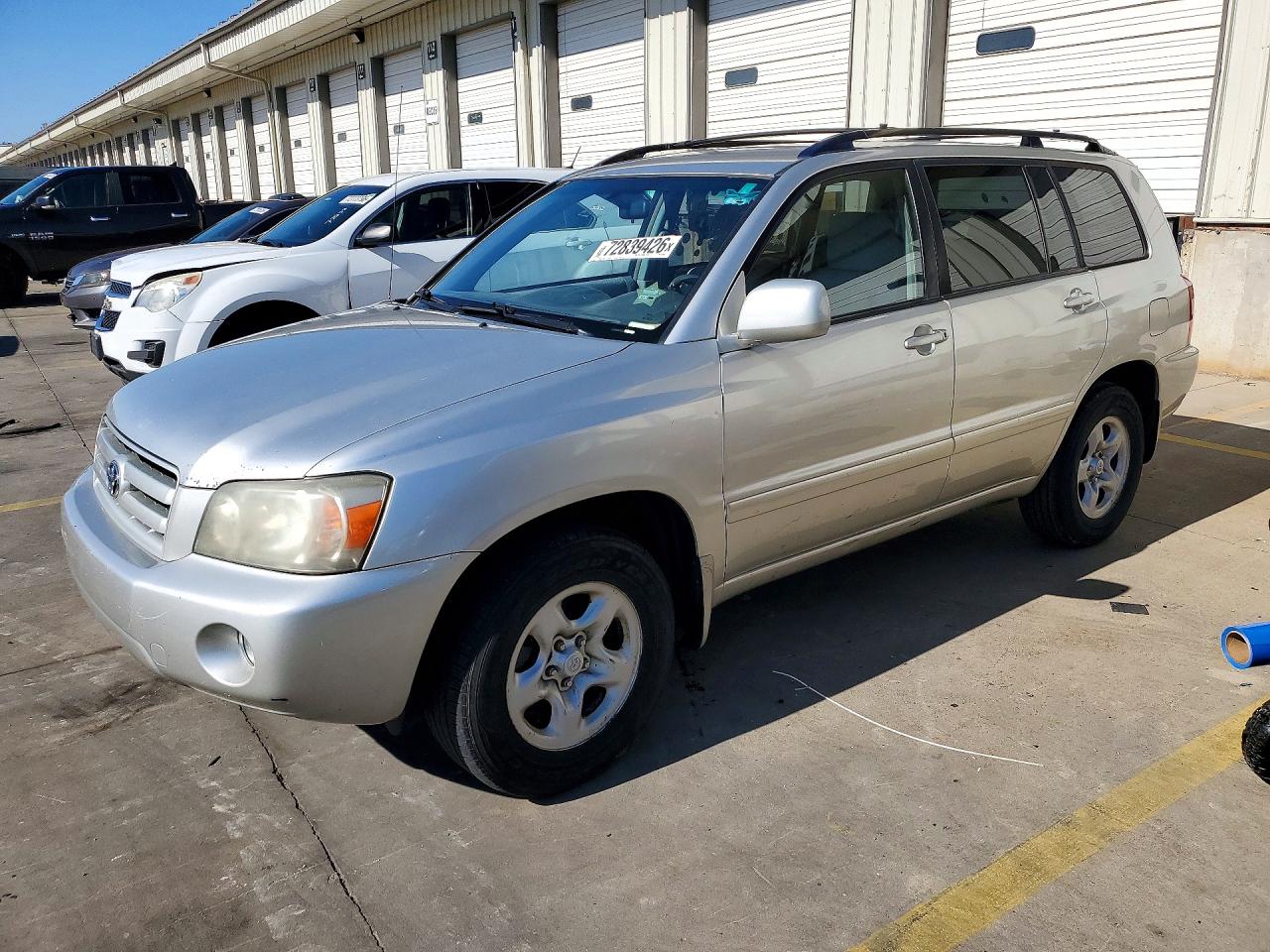 2007 TOYOTA HIGHLANDER BASE | JTEGD21A270167262 | UPCARS