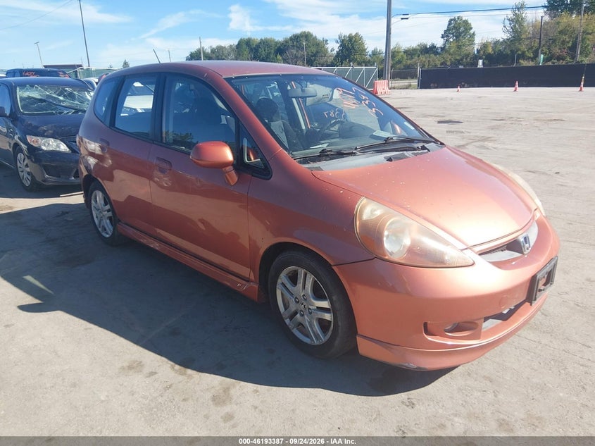 2008 HONDA FIT SPORT | JHMGD38618S006448 | UPCARS