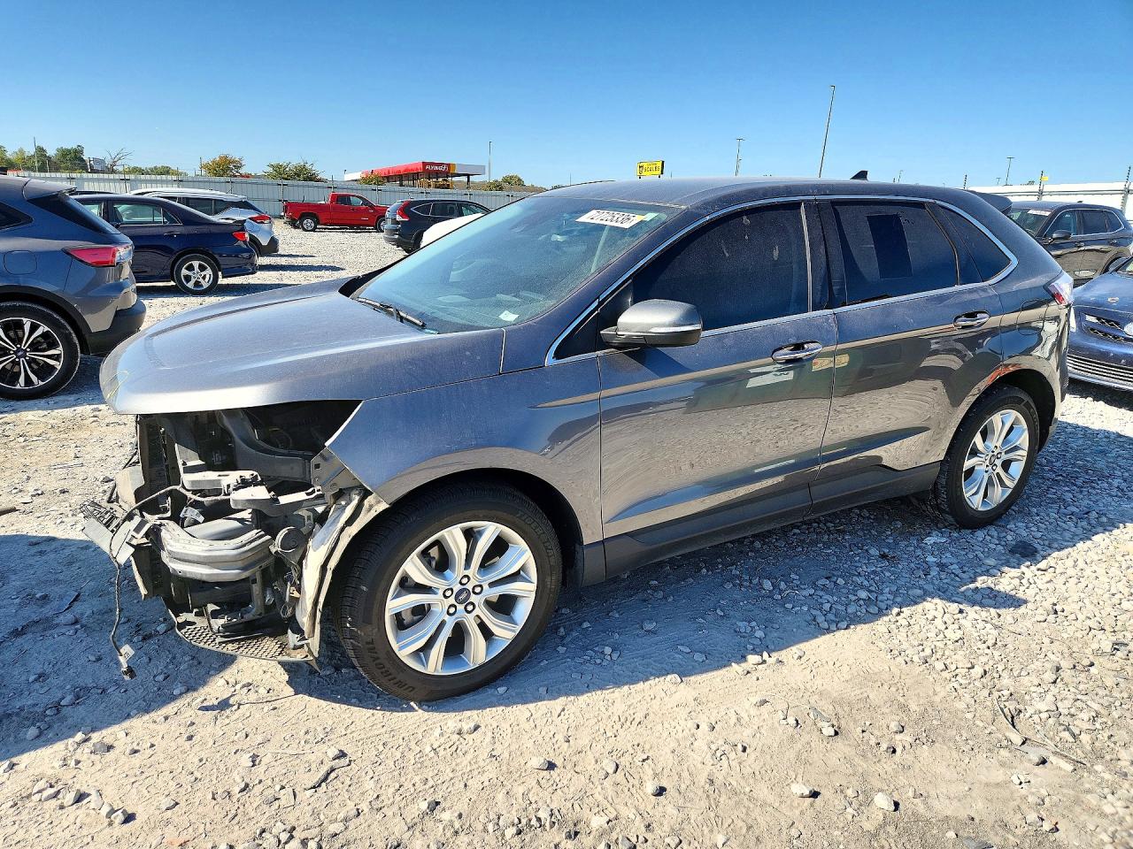 2022 FORD EDGE TITANIUM | 2FMPK4K92NBA17122 | UPCARS