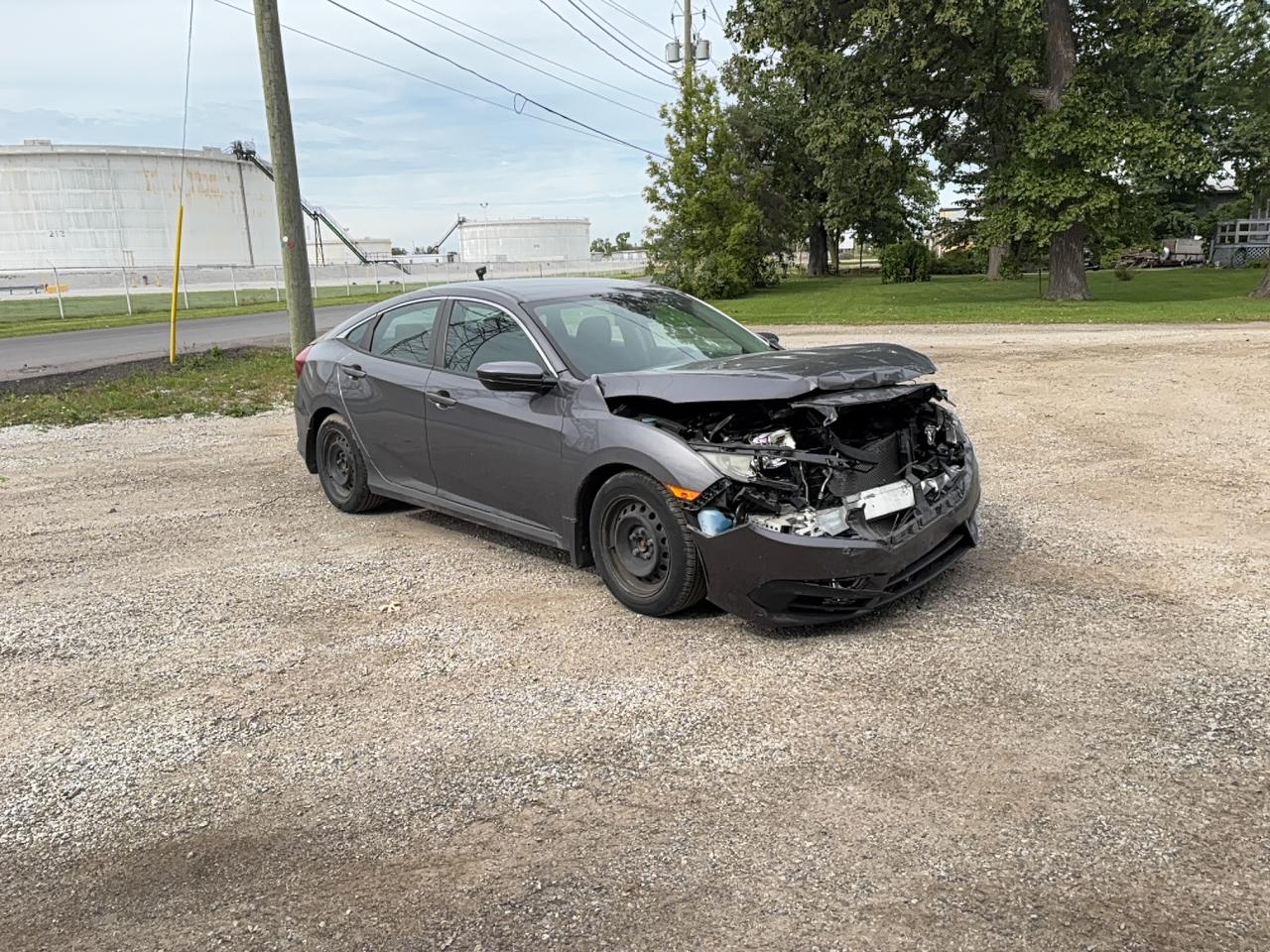 2017 HONDA CIVIC LX | 2HGFC2F51HH038636 | UPCARS