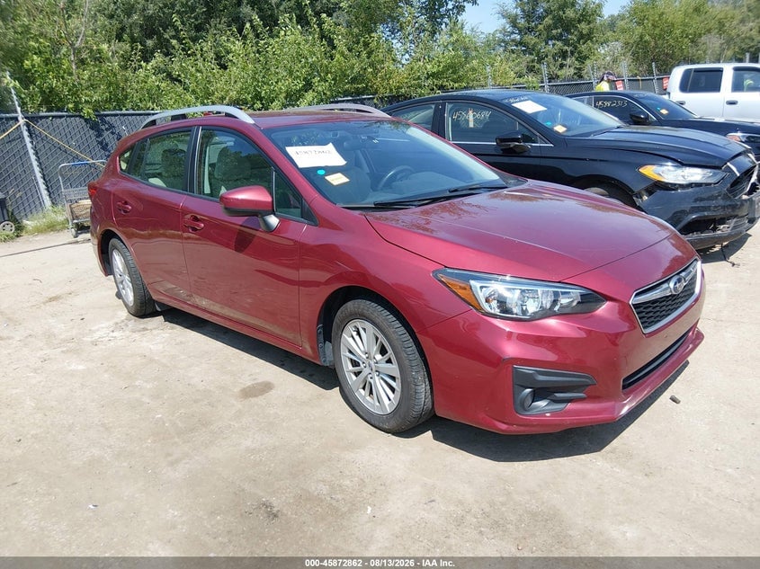 2018 SUBARU IMPREZA 2.0I PREMIUM | 4S3GTAD6XJ3733621 | UPCARS
