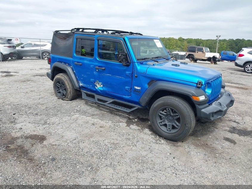 2021 JEEP WRANGLER UNLIMITED SPORT 4X4 | 1C4HJXDN3MW738862 | UPCARS