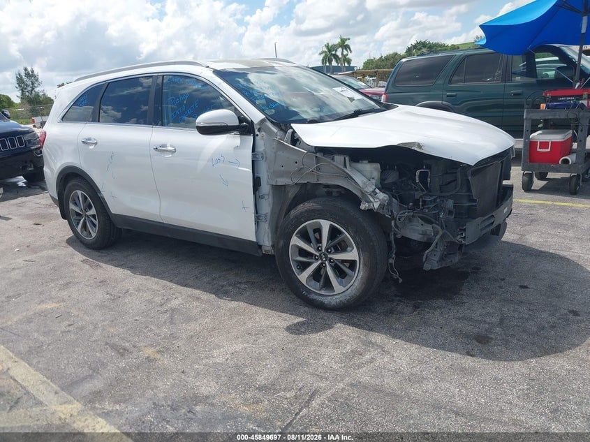 2019 KIA SORENTO 3.3L EX | 5XYPH4A51KG500495 | UPCARS
