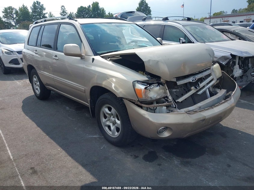 2007 TOYOTA HIGHLANDER | JTEGD21A070164358 | UPCARS