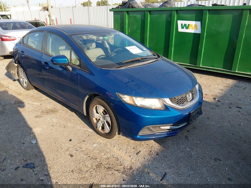 2015 HONDA CIVIC LX | 2HGFB2F54FH563982 | UPCARS